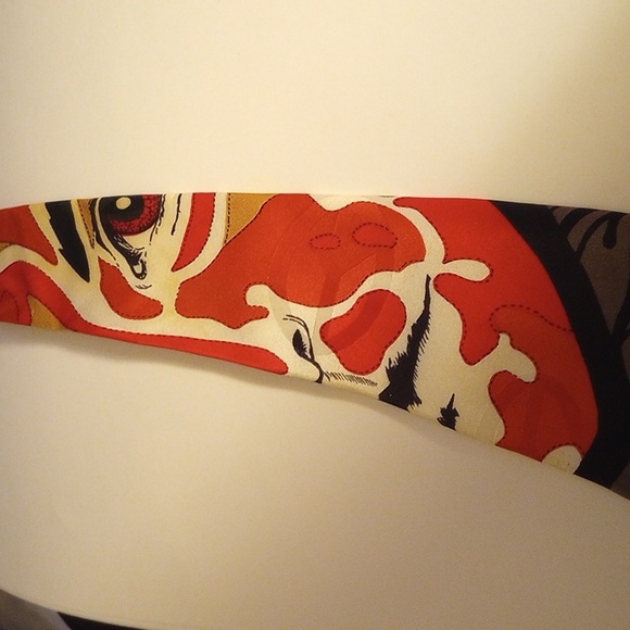 THE FILLMORE POSTER TIE ~SUN FACE,Bill Graham # 84 (Produced in 1992) ~ 56" - Picture 2 of 7